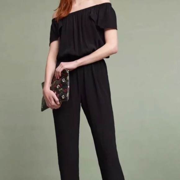 Anthropologie Pants - ANTHROPOLOGIE Nighttide Jumpsuit Size MP